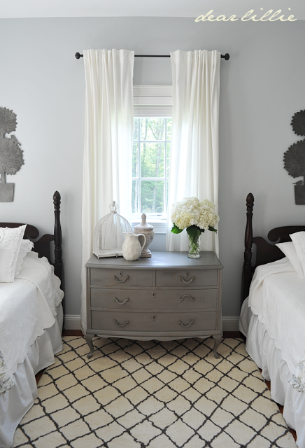 An Airy Guest Room with the Perfect White Paint — Love & Lilly