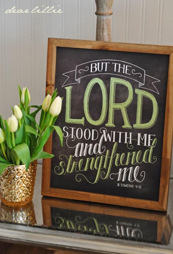 http://www.dearlillie.com/product/the-lord-stood-with-me-11x14-chalkboard-print-with-green