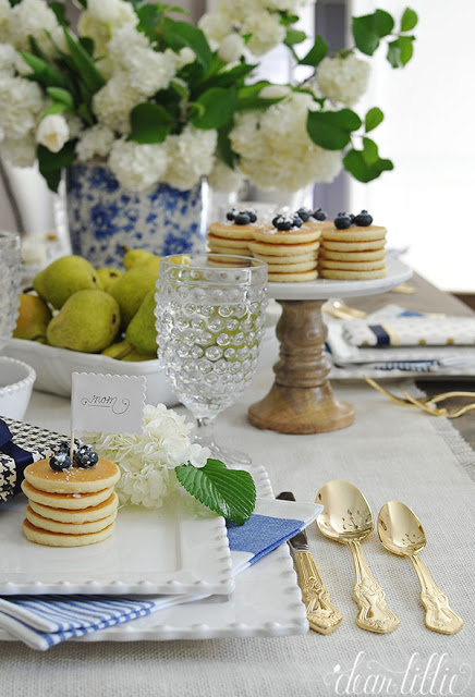 Easter table setting