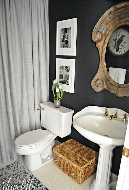 Our $62 Mini Bathroom Makeover - Dear Lillie Studio